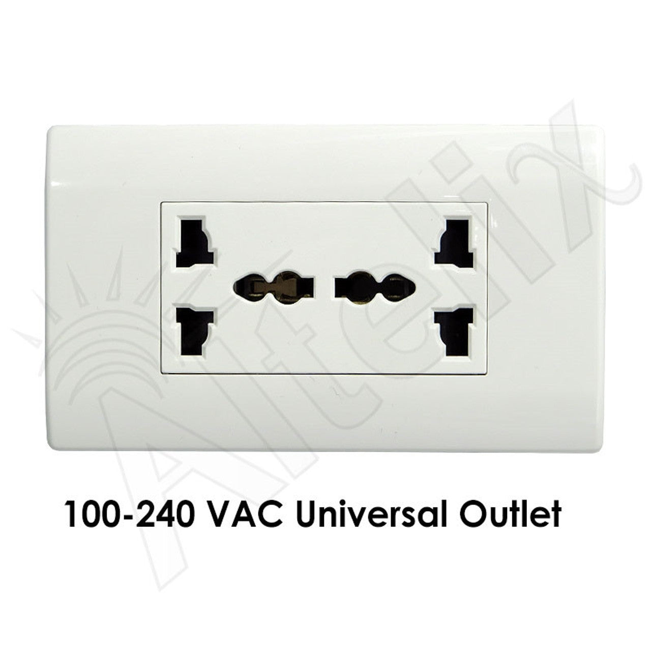 Altelix 14x12x10 Vented Fiberglass Weatherproof NEMA Enclosure with 100-240 VAC Universal Power Outlet