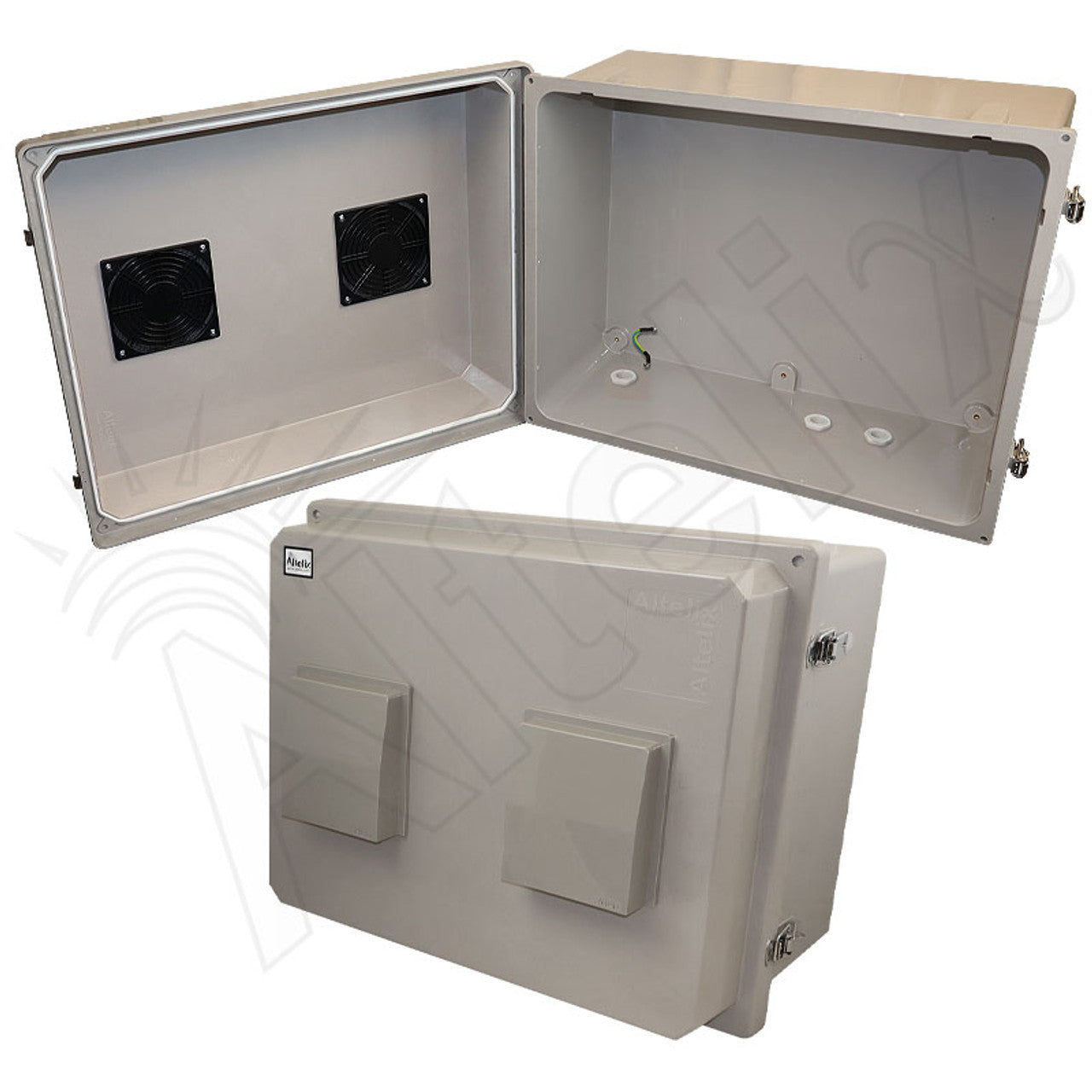 Altelix Fiberglass Weatherproof Vented NEMA Enclosure