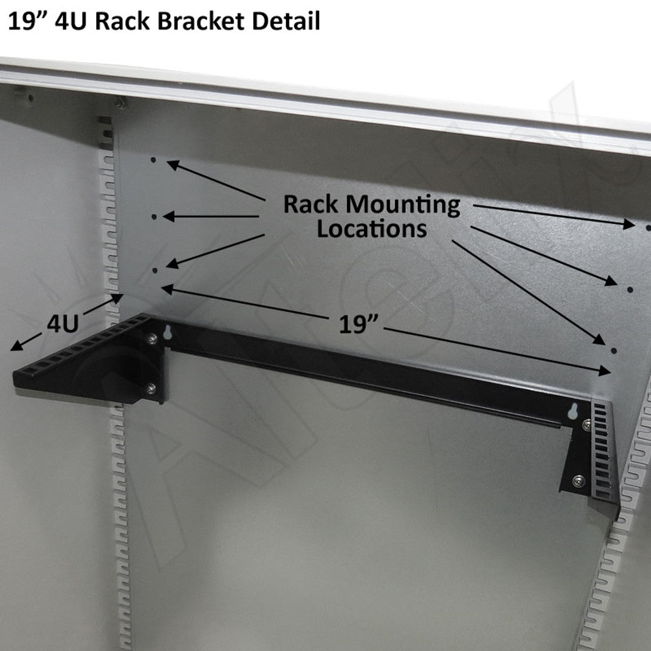 Altelix 32x24x12 19" Wide 4U Vertical Rack Vented Fiberglass Weatherproof NEMA Enclosure with Dual Cooling Fans, 120 VAC Outlets & Power Cord