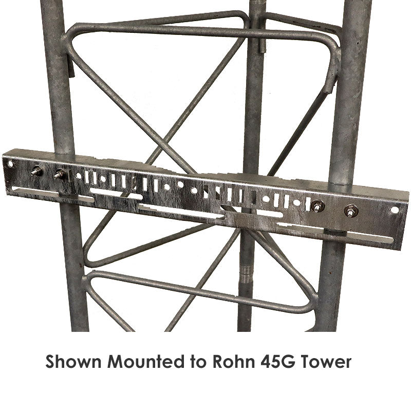 Enclosure Mounting Kit for Rohn® 25G and 45G Towers - Universal Design for Small to Large Size Enclosures