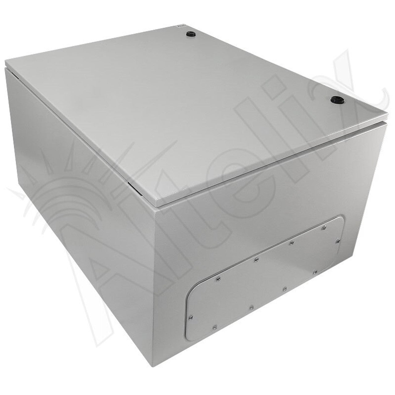 Altelix 19" Wide 6U Rack NEMA 4X Steel Weatherproof Enclosure