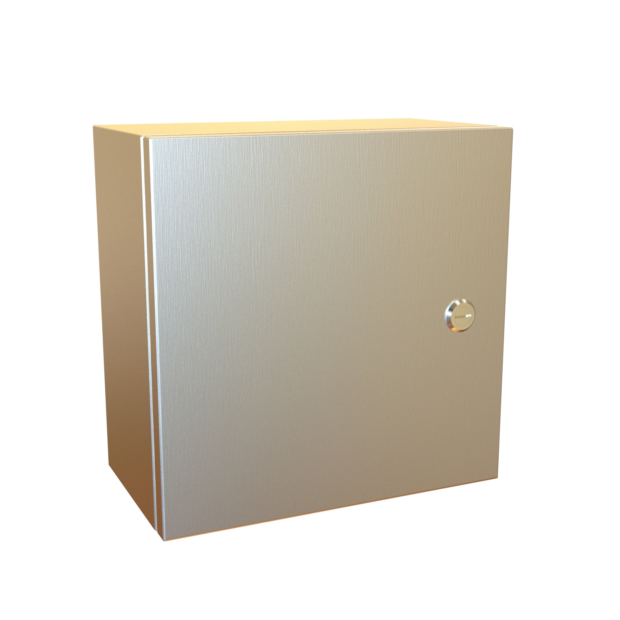 Type 4X Stainless Steel Wallmount Enclosure Eclipse Series 304SS Hinge Door with Quarter Turn/Handle - 0