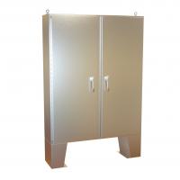 Type 4X Stainless Steel Two Door Floormount Enclosure