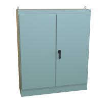 Type 12 Mild Steel Two Door Freestanding Enclosure 1418 TD FS Series