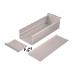 Hammond Wallmount Extruded Aluminum Enclosures 1455ZT Series - 0