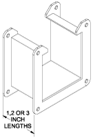 Nipple for Wireway and Trough