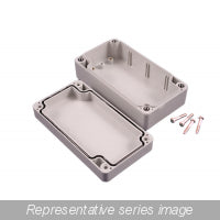 RAL7035 grey ABS plastic watertight enclosure