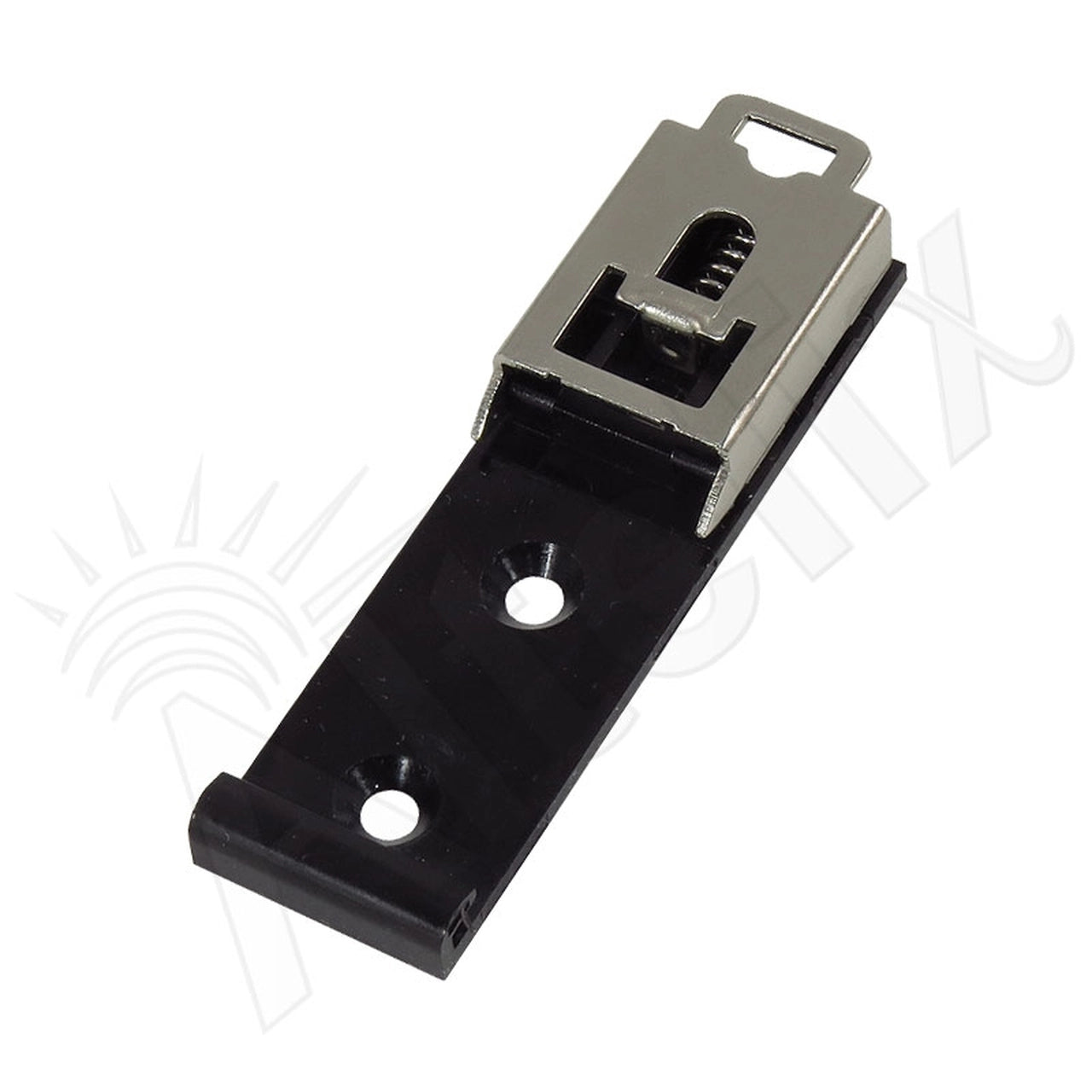 18mm Wide Spring-Loaded Clamp Type DIN Rail Mounting Clip for 35mm Top Hat Rail