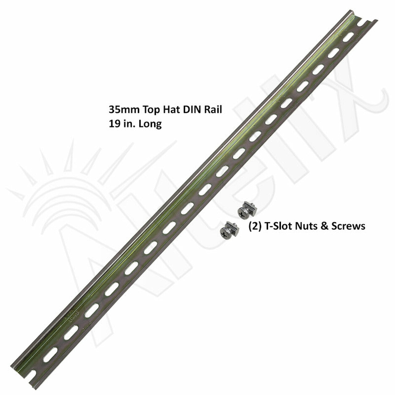 35mm Top Hat DIN Rail Kit for NFC242009 Series Enclosures - 0