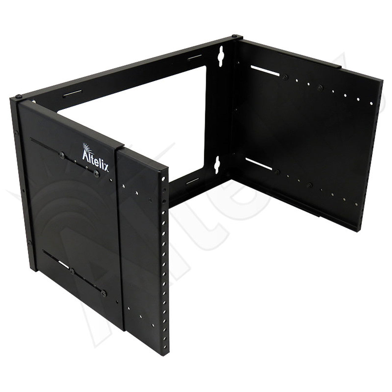 Altelix 19" Wide 6U Adjustable Wall Mount Equipment Rack