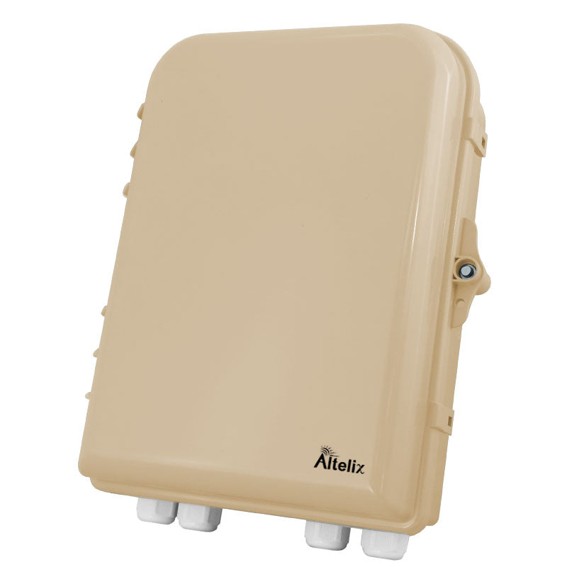 Buy light-ivory Altelix 13x10x4 IP66 NEMA 4X PC+ABS Weatherproof Utility Box with Hinged Door