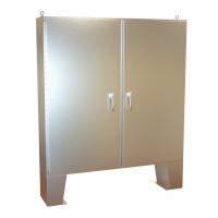 Type 4X Stainless Steel Two Door Floormount Enclosure