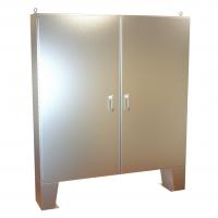 Type 4X Stainless Steel Two Door Floormount Enclosure