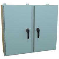 Continuous Hinge Door with Handle