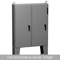 Type 12 Mild Steel Two Door Floormount Disconnect Enclosure 2UD F Series